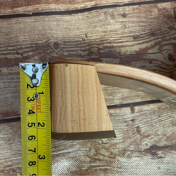 Franco Sarto Neo 3 Mule Slide Citron Woven Leather Size 9.5 tan/ brown - Picture 11 of 15